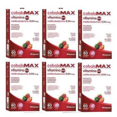 Imagem de Kit Com 6 Cobalamax Vitamina B12 SABOR:FRUTAS VERMELHAS - HERBAMED, FR