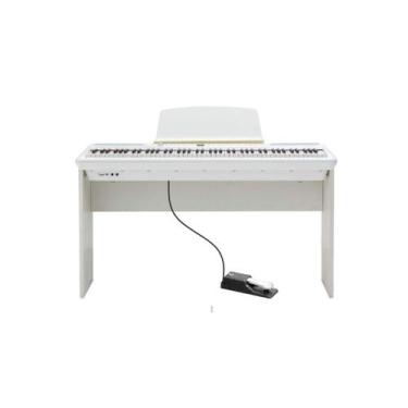 Imagem de P200 Pearl River Piano Digital Branco com suporte W  Teclacenter - Bra
