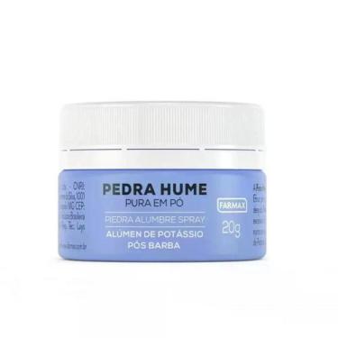 Imagem de Pedra Hume Pura em Pó Adstringente Farmax 20G