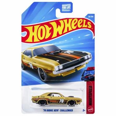 Imagem de Hot wheels nightspeed - '70 dodge hemi challenger - jjj07