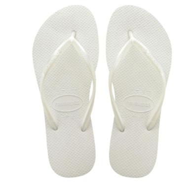 Imagem de Chinelos havaianas slim fc cores, Branco, 37/38