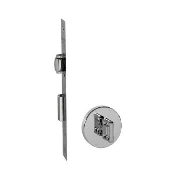 Imagem de Fechadura rolete porta banheiro wc pivotante pado inox polido cromado 