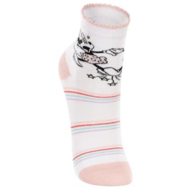Imagem de Meia Lupo Infantil Disney Estampada Cano Médio Algodão Punho Soft, 112