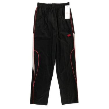 Imagem de Calça tactel masculina sem forro cós alto preta tamanho m - BLUETECH, 