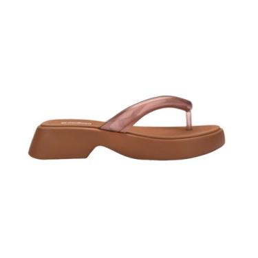 Imagem de MELISSA AIRFLOW FLATFORM AD 37957 Cor:MarromTamanho:35, Marrom, 35
