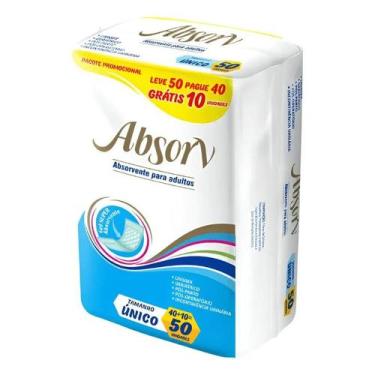 Imagem de Absorvente Geriátrico Absorv Com 50 unidades