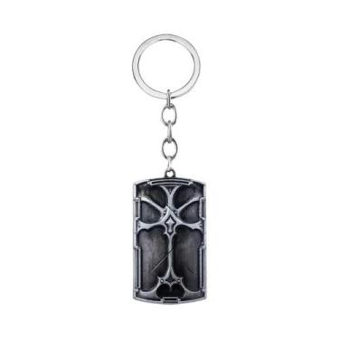 Imagem de Chaveiro Pingente Escudo Fogueira Dark Souls 3 Para Homens E Mulheres,