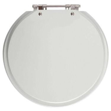 Imagem de Assento Sanitario Poliester Futura Cinza Claro para vaso Hervy - Pontt