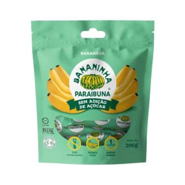 Imagem de Bananinha Natural Sem Açúcar - Paraibuna 200g