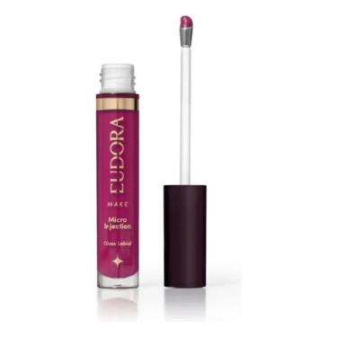 Imagem de Gloss Labial Fúcsia Micro Injection Make Eudora 5,2ml
