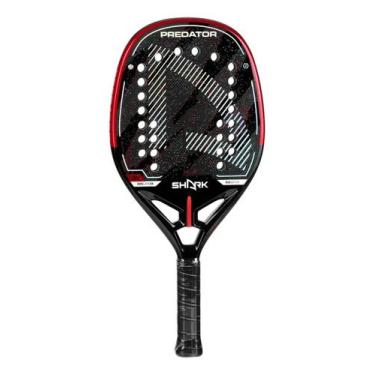 Imagem de Raquete De Beach Tennis Shark Predator Carbono 3k