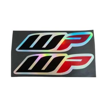 Imagem de Adesivos Para Motocross 2PCS, Decalques De Vinil Duráveis Para Amortec