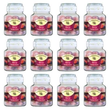 Imagem de Kit 12 Caramelo Cavendish e Harvey Frutas Vermelhas S Glúten 300 G
