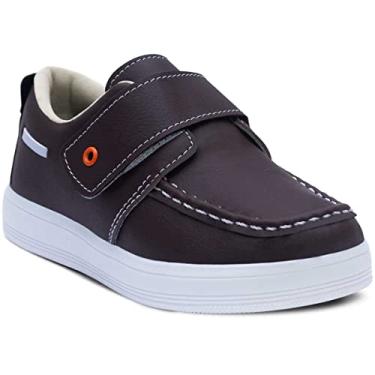 Imagem de Sapato Mocassim Infantil Masculino 20.02J (32, Café)
