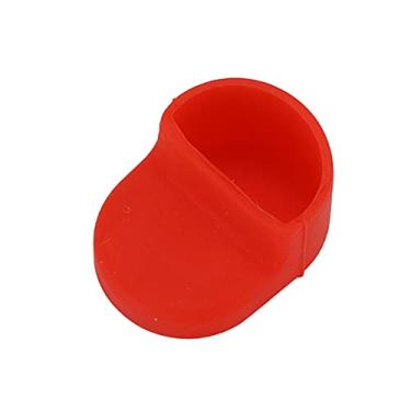 Imagem de Protetor traseiro de silicone para ganchos, capa de fivela de manga simples para guarda-lamas traseiro elástico para scooter elétrico profissional para scooter elétrico M365(vermelho)