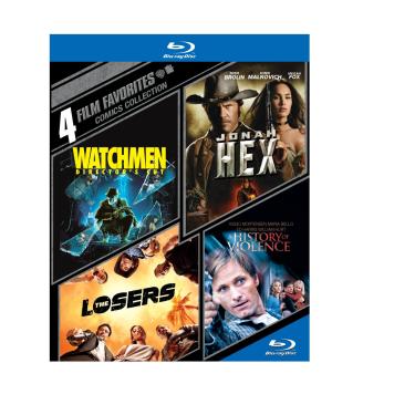 Imagem de 4 Film Favorites: Comics Collection ( Watchmen / Jonah Hex / The Losers / A History Of Violence) [Blu-ray]