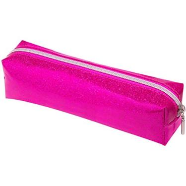 Imagem de Estojo PU Glitter 1 Zíper Pink, BRW