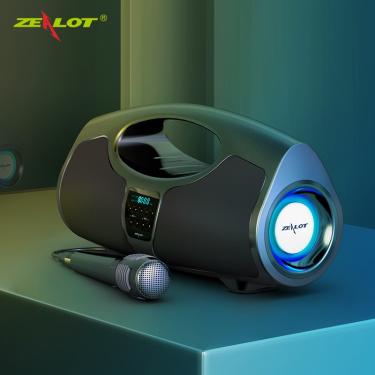 Imagem de Zealot p1 40w alto-falantes sem fio de alta potência  bluetooth  centro de áudio  caixa de som