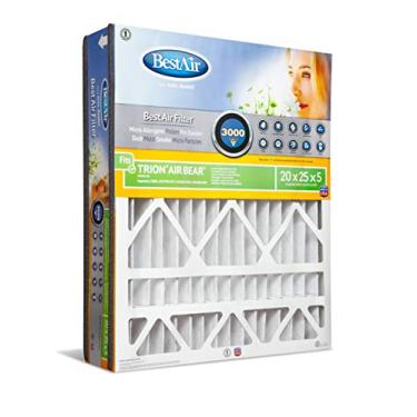 Imagem de BestAir Filtro de forno de limpeza AB2025-13R, MERV 13, para modelos Trion Air Bear, Supreme, Skuttle, GeneralAire, Source1, Ultravation & Braeburn, 50,8 cm x 63,5 cm x 12,7 cm