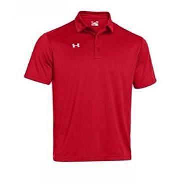 Imagem de Camisa polo masculina Under Armour Every Team's Armour, Red/White, Medium