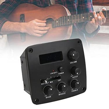 Imagem de Captador de violão acústico, captador de guitarra acústica, afinador eletrônico, acessórios para instrumentos musicais T65