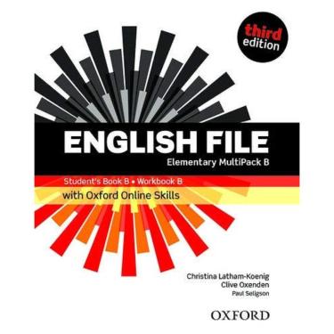 Imagem de English File Elementary B - Multipack With Oxford Online Skills Pack - Third Edition