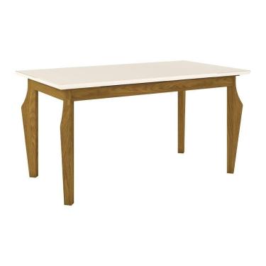 Imagem de Mesa De Jantar Ghala 1600x900 06 Lugares Nature e Off White