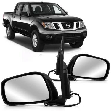 Imagem de Retrovisor Elétrico Frontier 2008 09 10 11 12 13 14 15 Preto