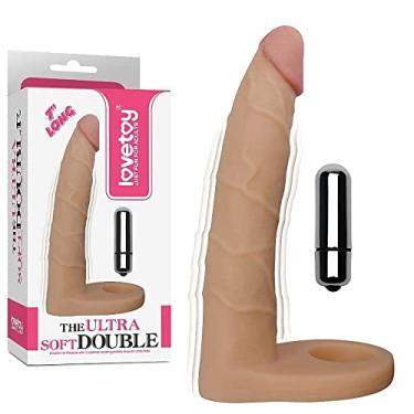Imagem de Anel Peniano com Veias e Glande Pequena e 10 Modos de Vibração – THE ULTRA SOFT DUDE LOVETOY