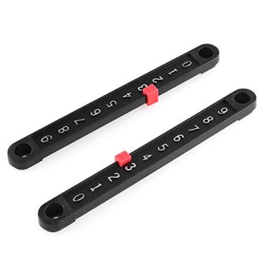 Imagem de Marcador de pontuação de futebol DGZZI 2 peças 0 a 9 portátil preto para mesa de futebol americano Air Hockey gol balcão Keeper Record