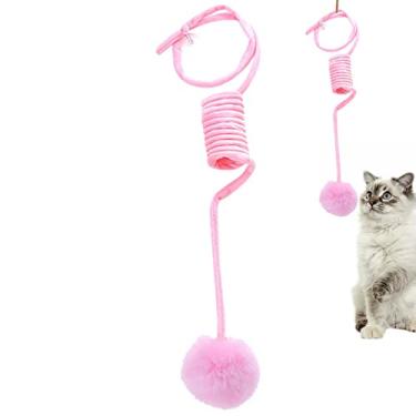 Imagem de brinquedo gato,Segura Coçar Pet | Bola interativa para gatos, bola rolante para gatos, arranhador para gatos, brinquedos suspensos para gatos interior adultos e A/r