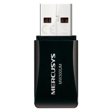 Imagem de Mini Adaptador Usb Wireless N300 Mw300Um