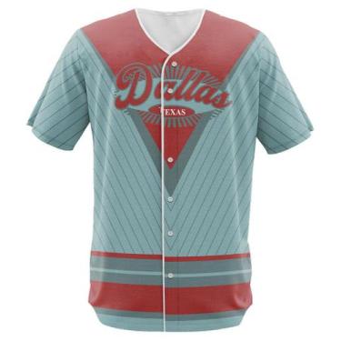Imagem de Camisa Jersey Texas Rangers Dallas Baseball Beisebol - Winn Fashion