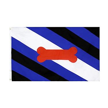 Imagem de Flaglink Puppy Pride Flag 3x5 Fts - Little Dog Pup Pride Banner