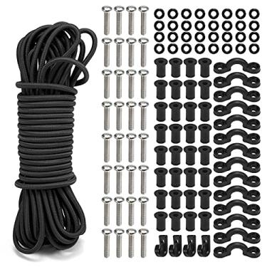 Imagem de Tingpai Acessório do kit de equipamento de convés de 115 peças pa canoas de caiaque