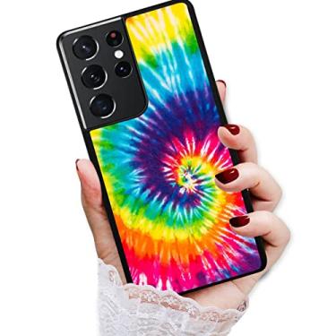 Imagem de para Samsung S22 Ultra, para Samsung Galaxy S22 Ultra, capa traseira macia protetora durável, HOT12658 Tie Dye