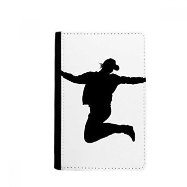 Imagem de Suporte de passaporte esportivo de salto para educação física Notecase Burse capa carteira porta-cartão, Multicolor