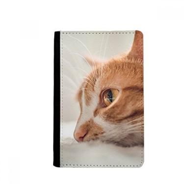 Imagem de Porta-passaporte para fotografia de gato puro animal notecase burse capa carteira porta-cartão, Multicolor