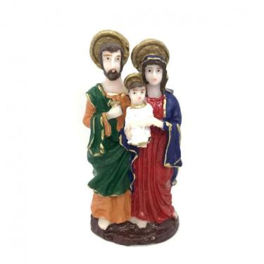 Imagem de Imagem Sagrada Família Escultura Resina 07 cm