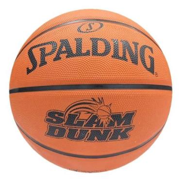 Imagem de Bola De Basquete Spalding - Slam Dunk - Laranja - Tam 7