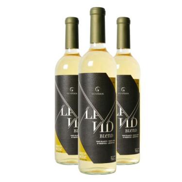 Imagem de Vinho Argentino Blend Branco - Caixa Com 3 Garrafas - La Vid