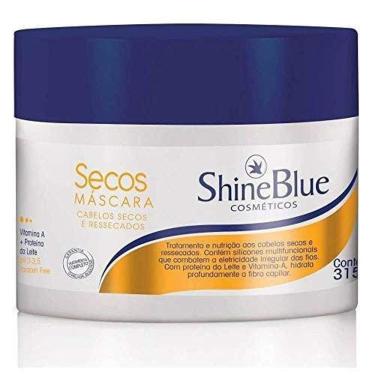 Imagem de Máscara Para Cabelos Secos Shineblue 315G