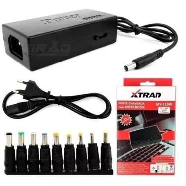 Imagem de Fonte Bivolt Chaveada Universal Para Notebook 10 Plugue 120w