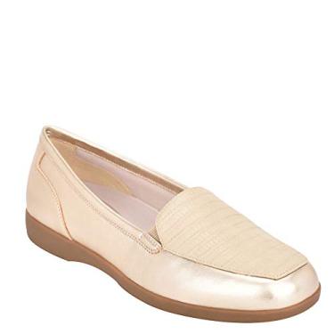 Imagem de Easy Spirit Devitt Slip On feminino, Dourado, 8