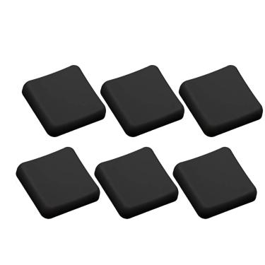 Imagem de Chocolate Low Profile PBT Keycaps  Keycaps Chocfox transparentes  Ultra fino  preto  branco