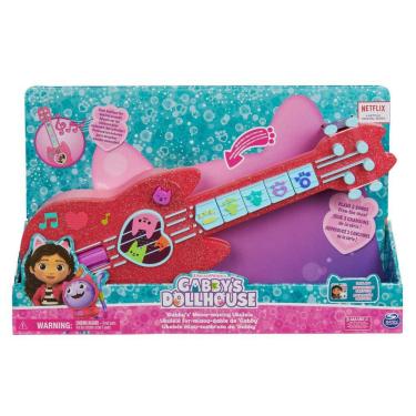 Imagem de Brinquedo Ukulele Casa Da Gabby Dollhouse Com Som Infantil