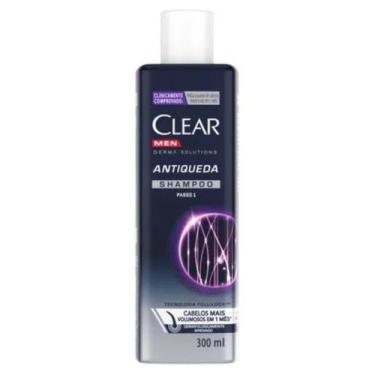 Imagem de Shampoo Antiqueda Clear Men Derma Solutions 300ml - Unilever