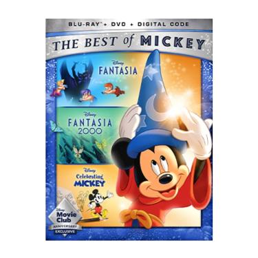 Imagem de Disney’s The Best of Mickey: Fantasia / Fantasia 2000 / Celebrating Mickey (Blu-ray + DVD + Digital Code)