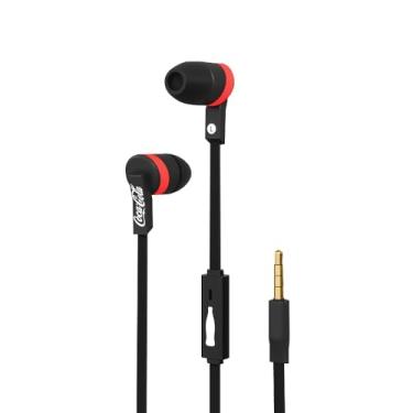 Imagem de Coca-cola Fone de ouvido com fio intra-auricular e microfone - Preto