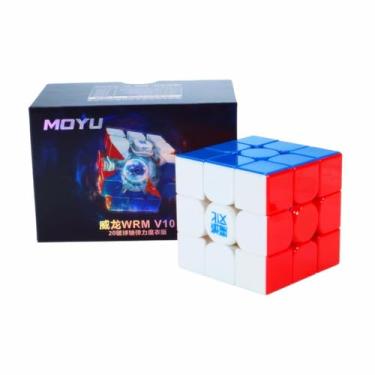 Imagem de Cuberspeed moyu weilong WRM v10 3x3 20-core Magnetic UV Coated MoYu WeiLong WRM V10 3x3 Speed Cube 20Magnet Ball-Core UV